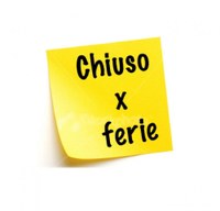 Chiuso per ferie 10-14 agosto 2026